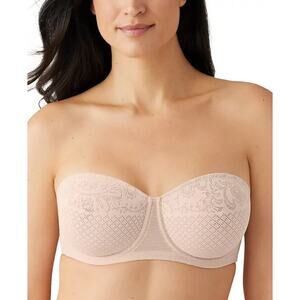 Wacoal Women's Visual Effects Strapless Minimizer Bra, Sand, Size 38C 0178